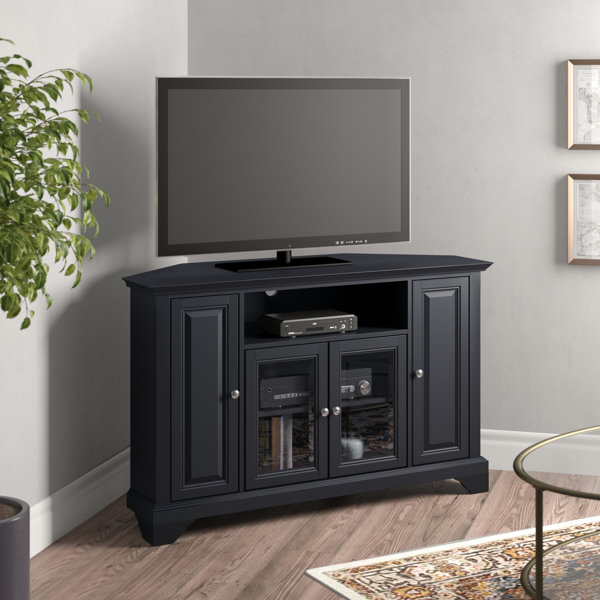 Three Posts™ Hedon Corner TV Stand for TVs up to 52 & Reviews Wayfair